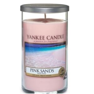 YANKEE CANDLE PINK SANDS PERFECT PILLAR CANDLE